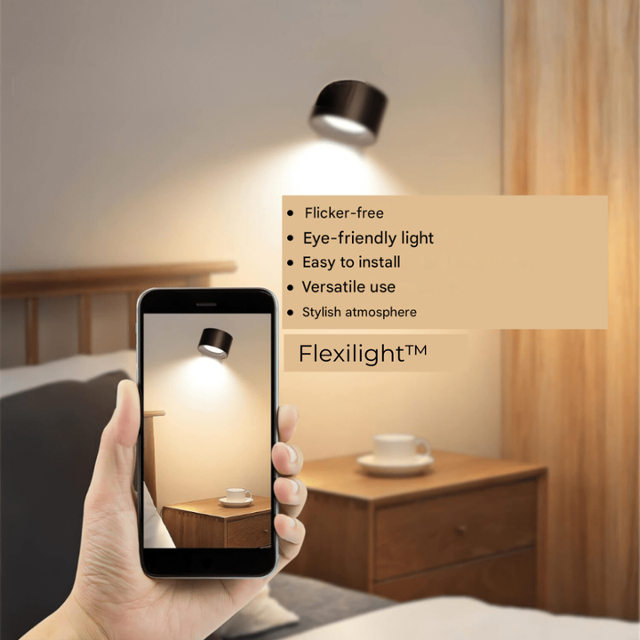 Kabellose 360°-LED-Wandleuchte, wiederaufladbar