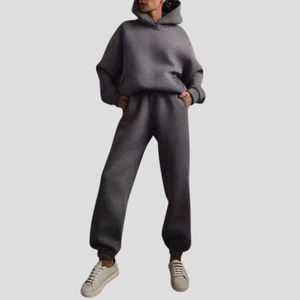 Hoodie- und Jogginghosen-Set für Damen