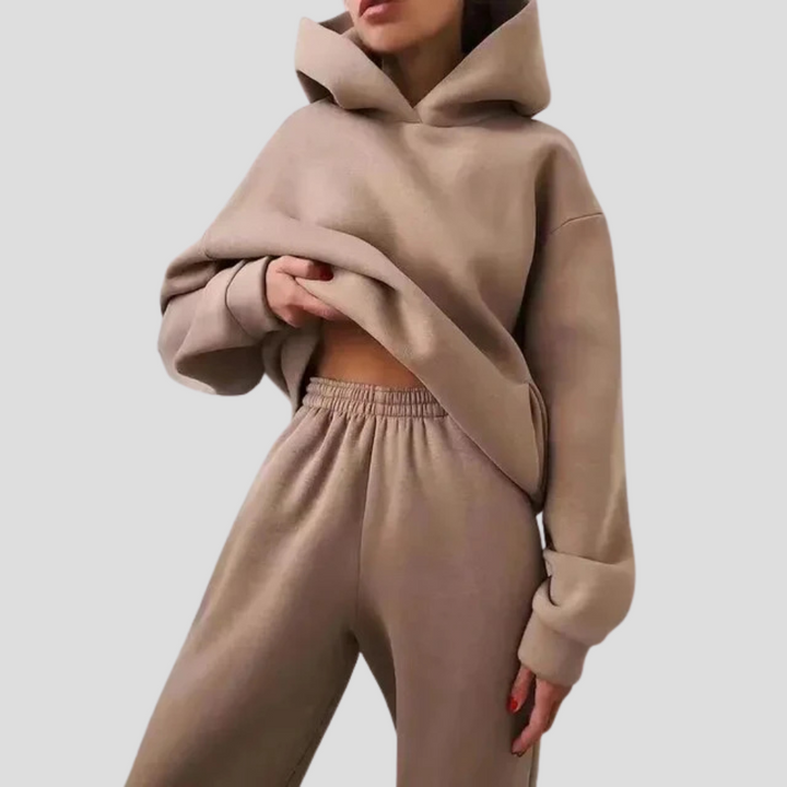 Hoodie- und Jogginghosen-Set für Damen