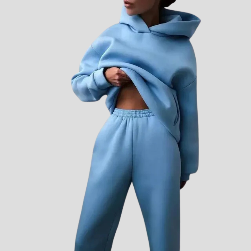Hoodie- und Jogginghosen-Set für Damen