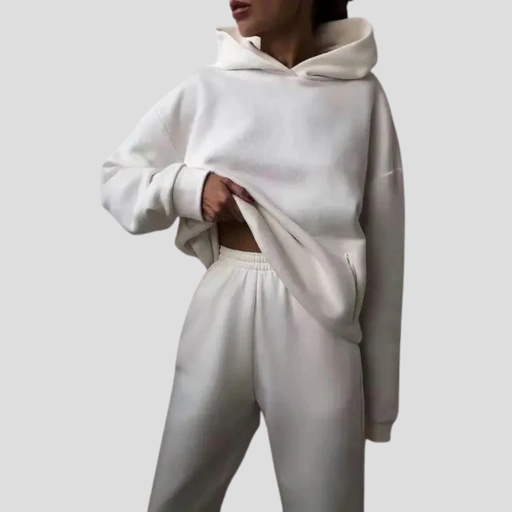 Hoodie- und Jogginghosen-Set für Damen