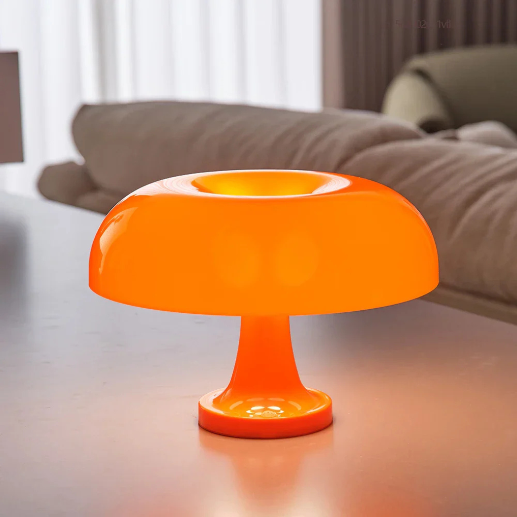 Retro-Pilz-Tischlampe