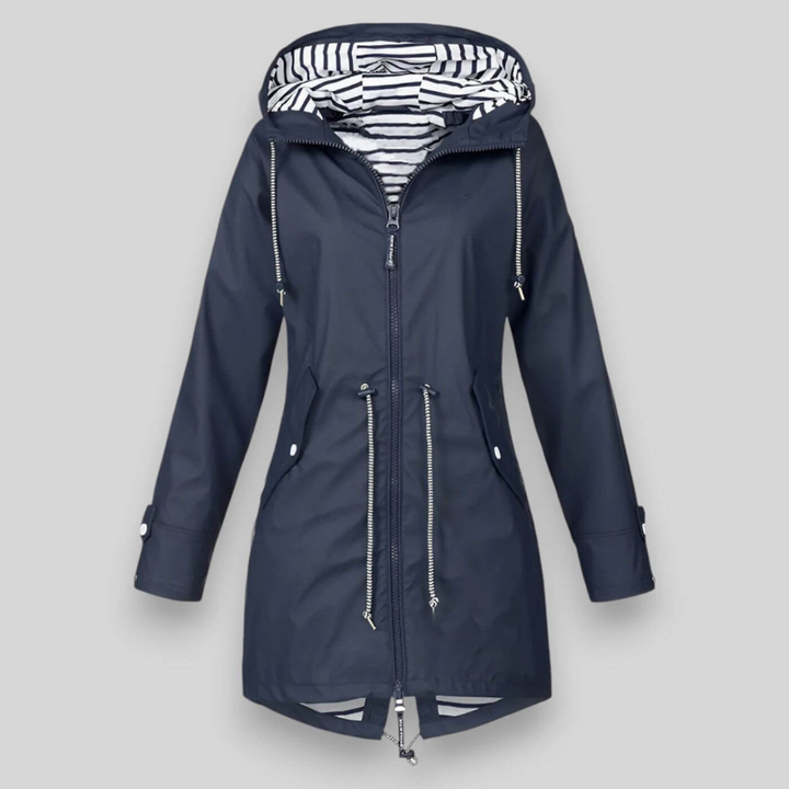 Damen stilvolle wasserdichte Jacke