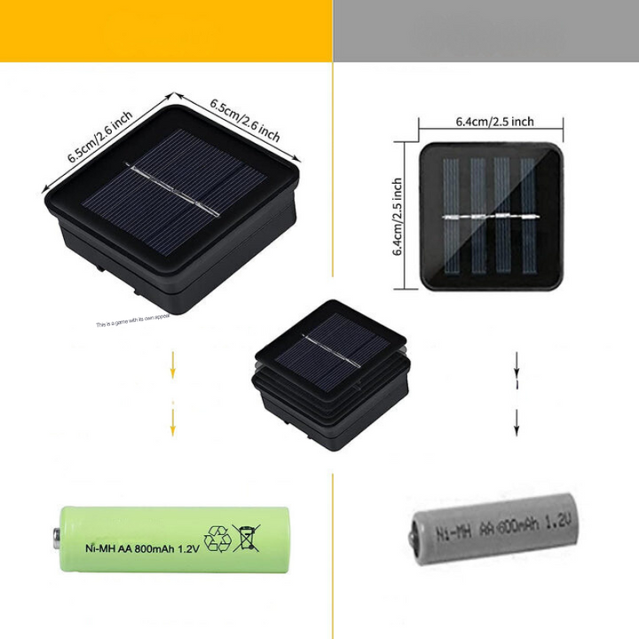 Wasserabweisende Solar-Lichterkette im marokkanischen Stil