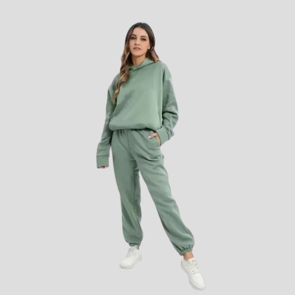 Hoodie- und Jogginghosen-Set für Damen