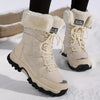 Damen Winterstiefel – Weiche Fütterung und Verbesserter Grip - Schneestiefel