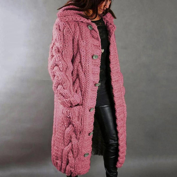 Damen-Strickmantel