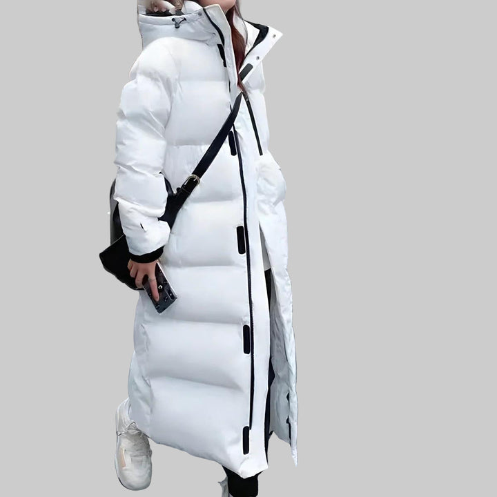 Damen-Langer wasser- und winddichter Parka