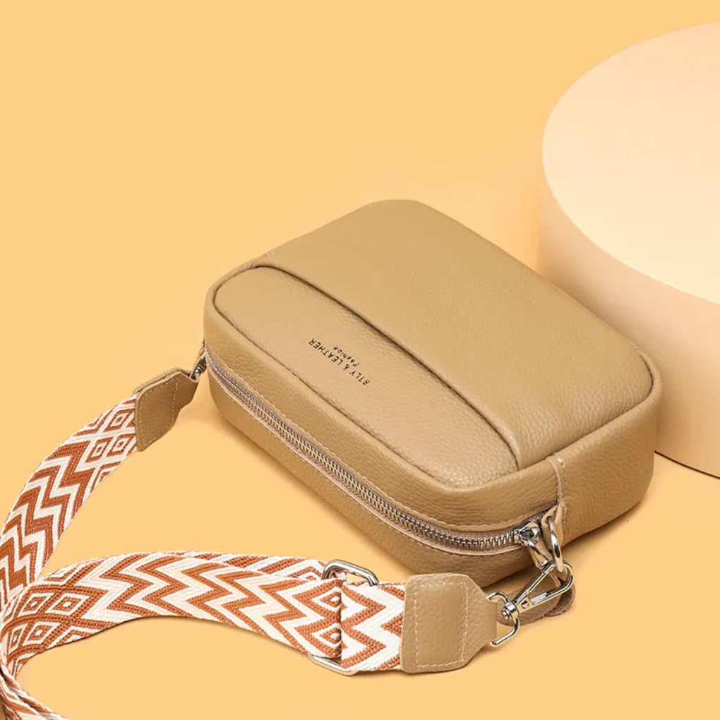 Damenhandtasche aus echtem Leder