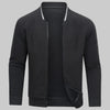 Herren-Pullover mit halbem Reißverschluss