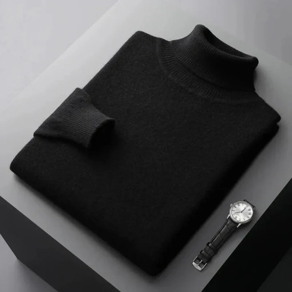 Herren-Rollkragenpullover