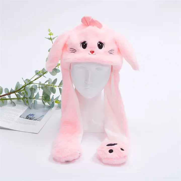 Bounce Bunny – Niedliche Mütze mit beweglichen Ohren für Spaß und Wärme