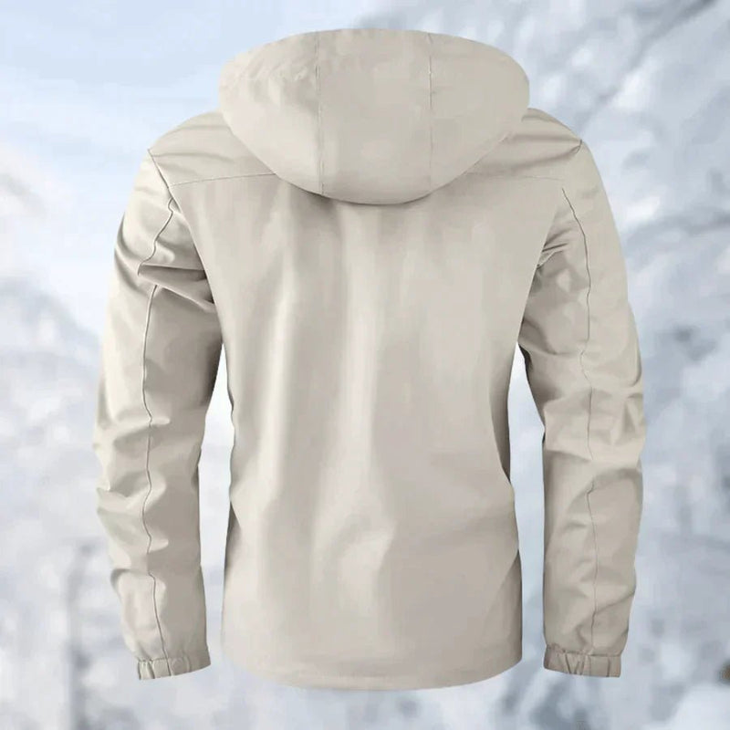 Cael – Wind- und wasserabweisende Herrenjacke mit Kapuze