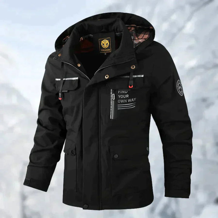 Cael – Wind- und wasserabweisende Herrenjacke mit Kapuze