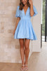 Elegantes und fließendes Minikleid