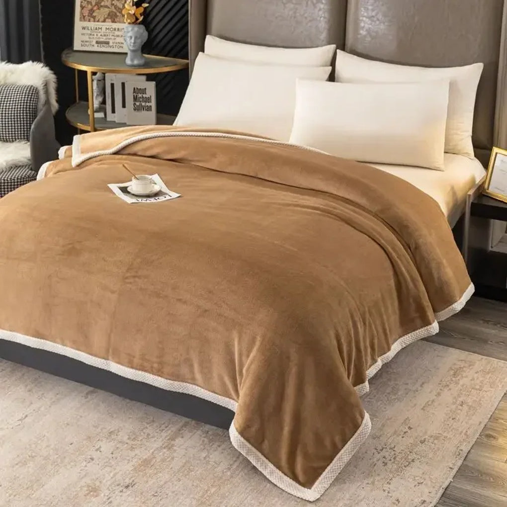 Dicke Polyester-Fleece-Decke