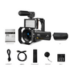 8K-Camcorder – 64 MP Fotos, WLAN-Verbindung, komplettes Creator-Kit