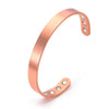 Rot Kupfer Magnet Armband und Ring Set
