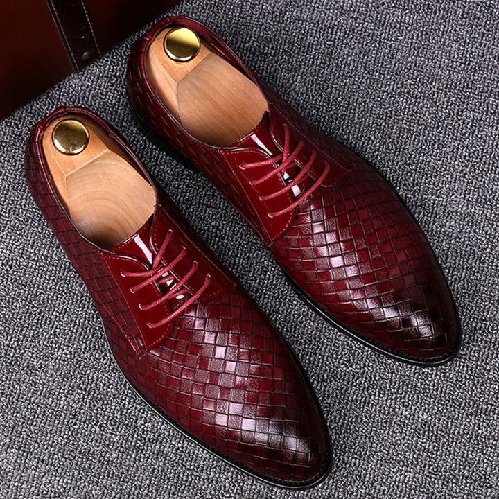 Schnürschuhe aus Leder für Herren