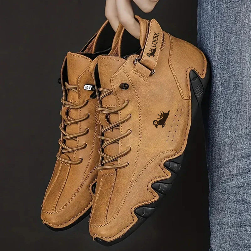 Bequeme, ausgewogene Leder-Wanderschuhe