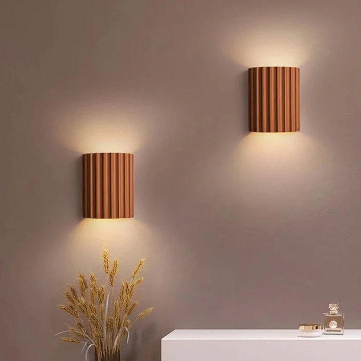 Moderne LED-Wandleuchte