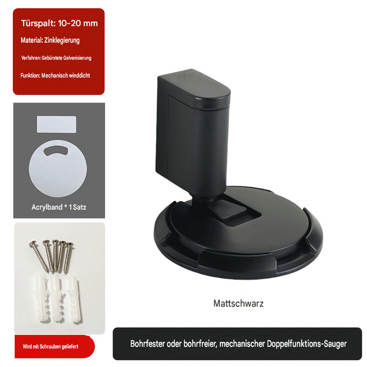 Magnetischer Türstopper zur Bodenmontage ohne Bohren