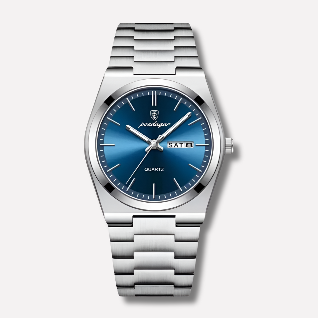 Herrenuhr aus Edelstahl
