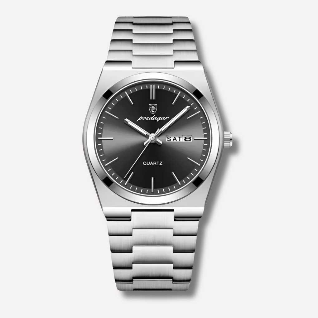 Herrenuhr aus Edelstahl