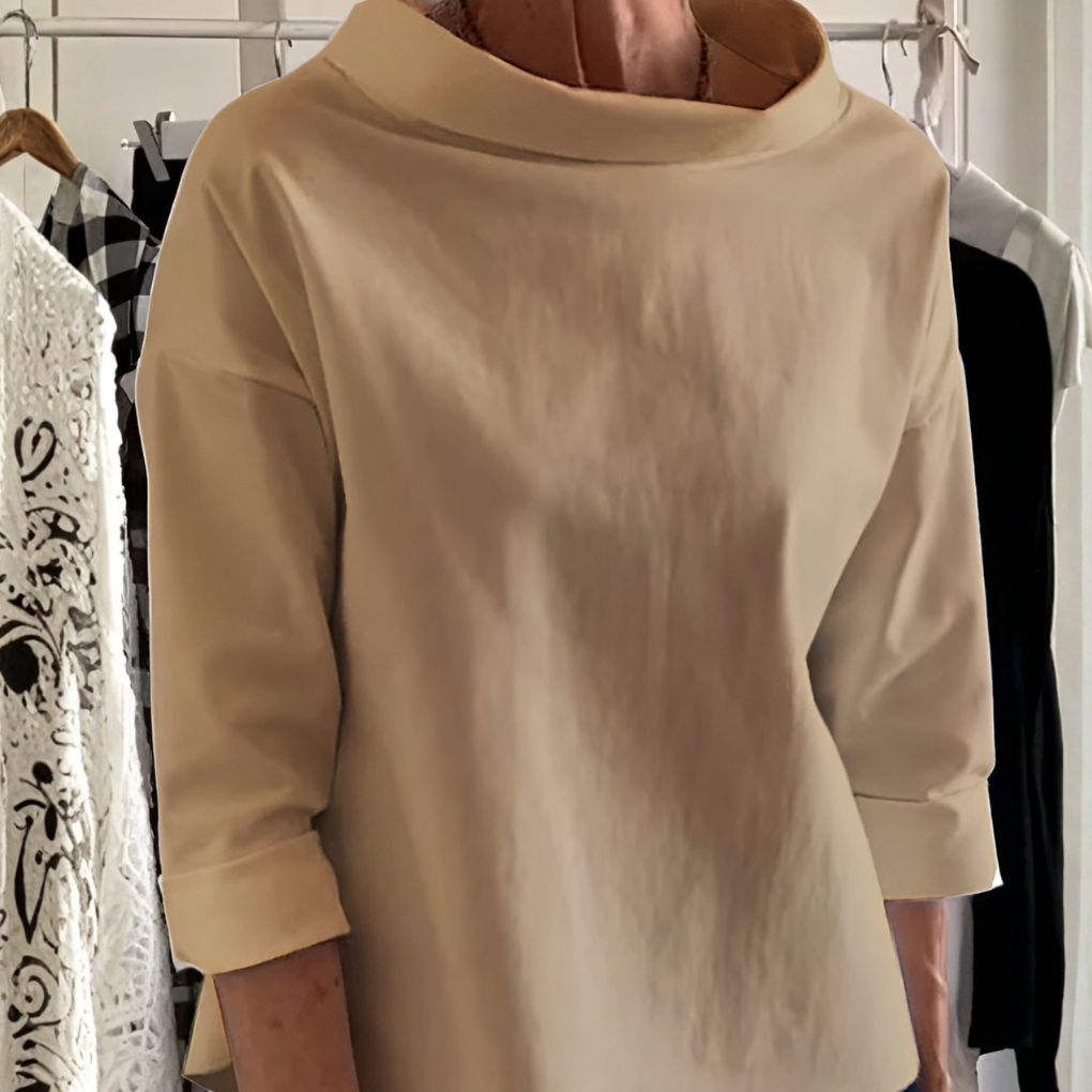 Frühlings-Sweatshirt aus Baumwolle für Damen