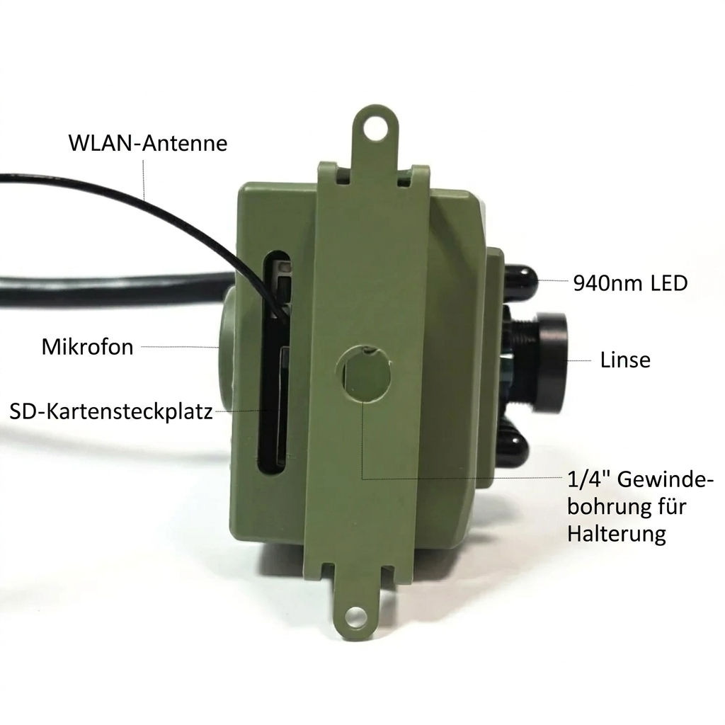 Outdoor WLAN‑Kamera 1080p HD