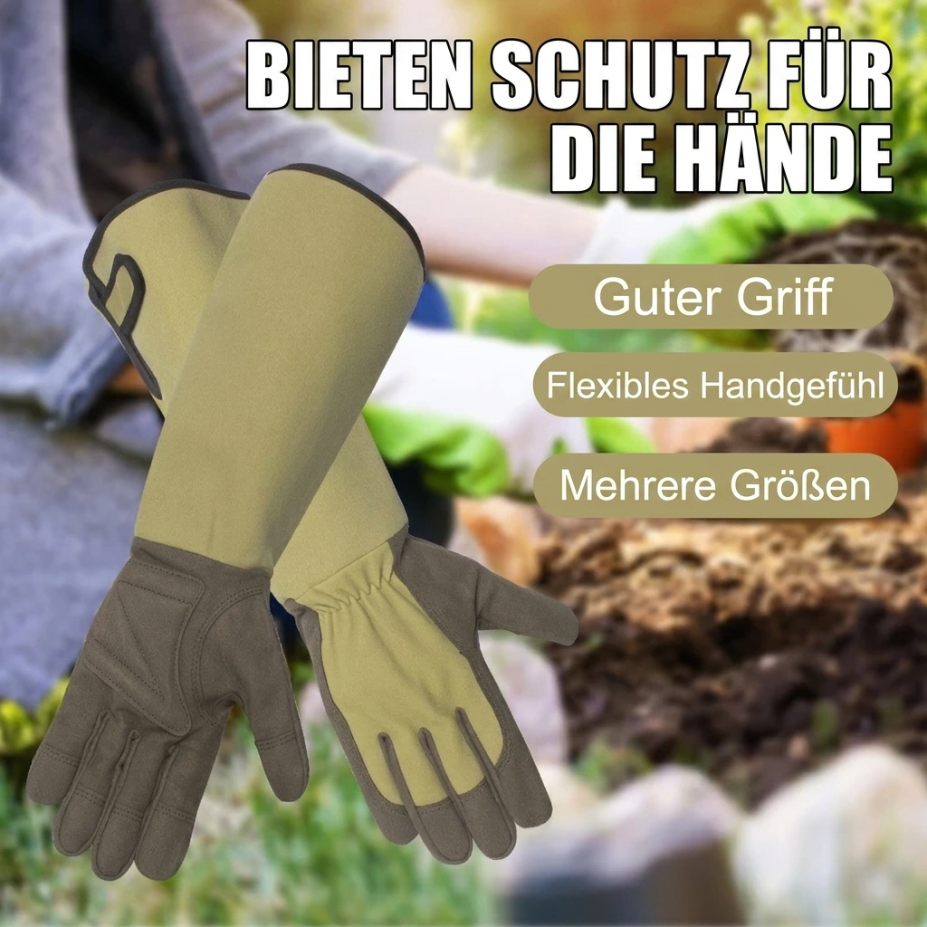 Dornenfeste Handschuhe für Garten & Rosen
