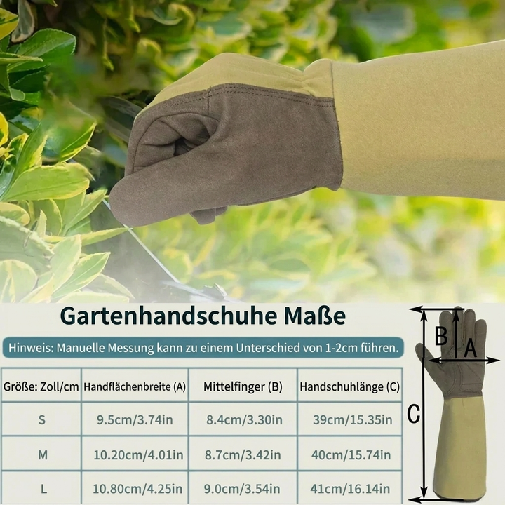 Dornenfeste Handschuhe für Garten & Rosen
