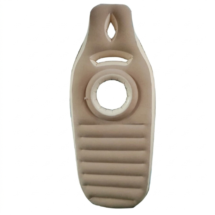 Ergonomische Aufblasmatratze für Schwangere