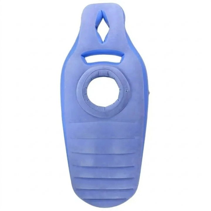Ergonomische Aufblasmatratze für Schwangere