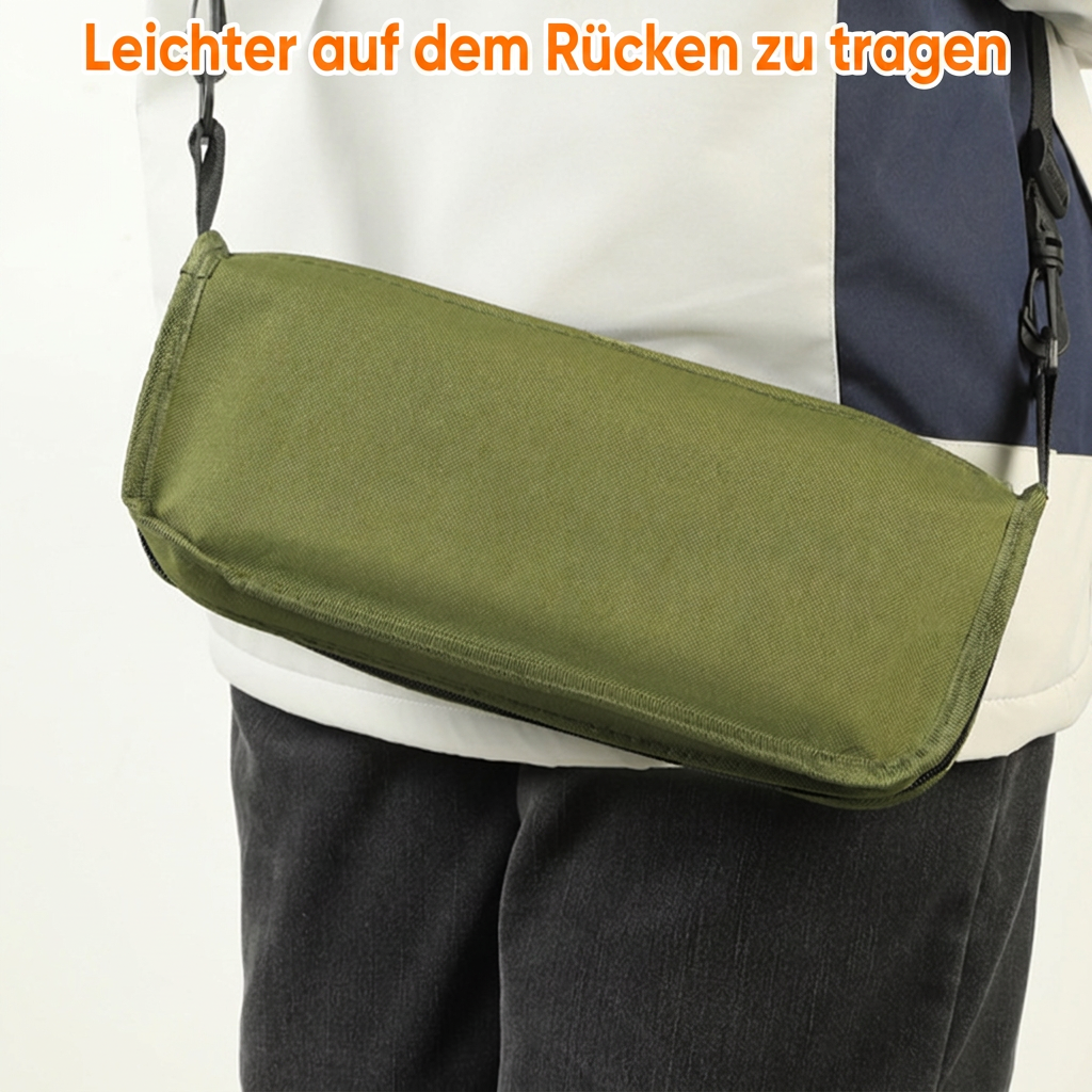 Kompakter Rucksack‑Hocker