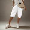 Lockere Shorts mit Kordelzug