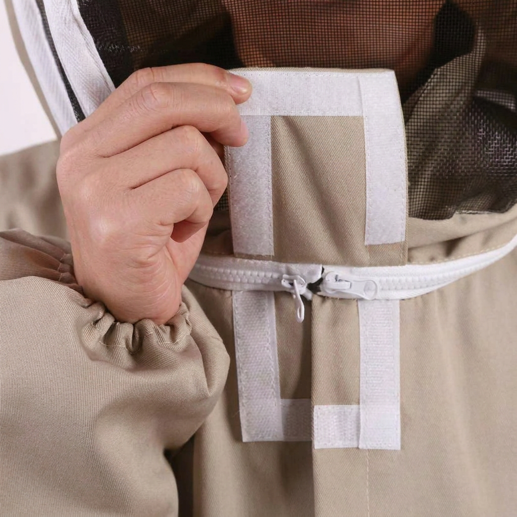Helkrops Biavlerdragt mit Belüftung und Schutzhandschuhen