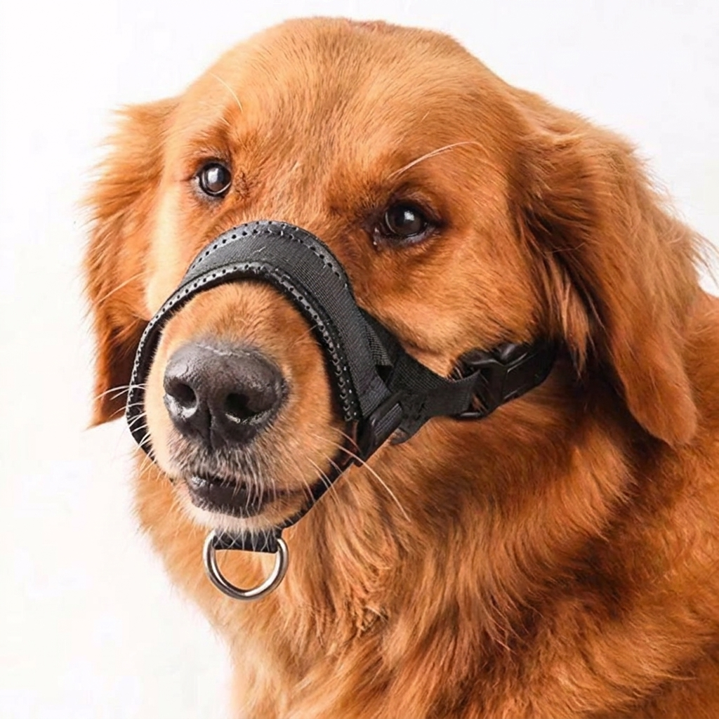 Sicherer verstellbarer Kontroll-Hundemaulkorb