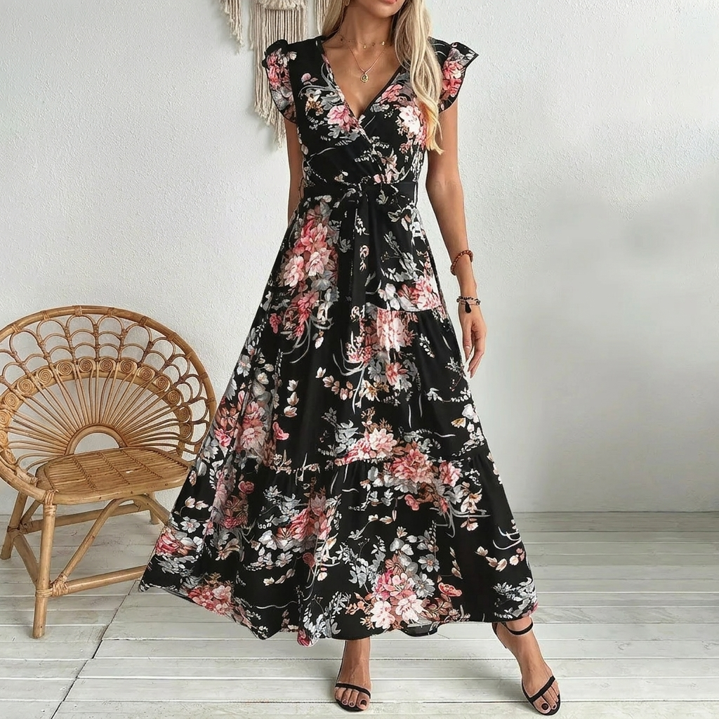 Elegantes Damenmodekleid