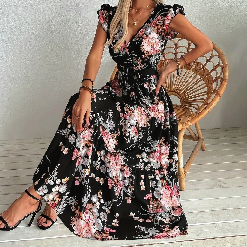 Elegantes Damenmodekleid