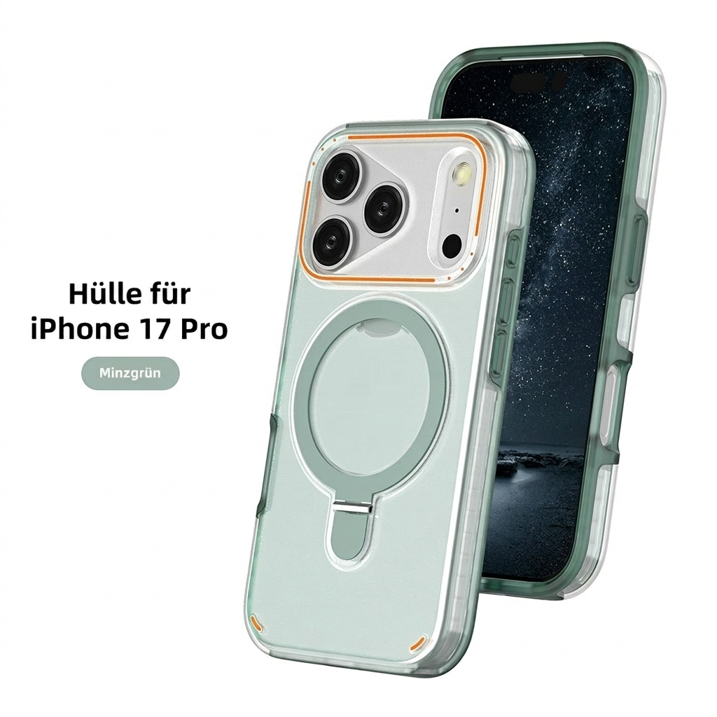 Magnetische Kickstand-Handytasche