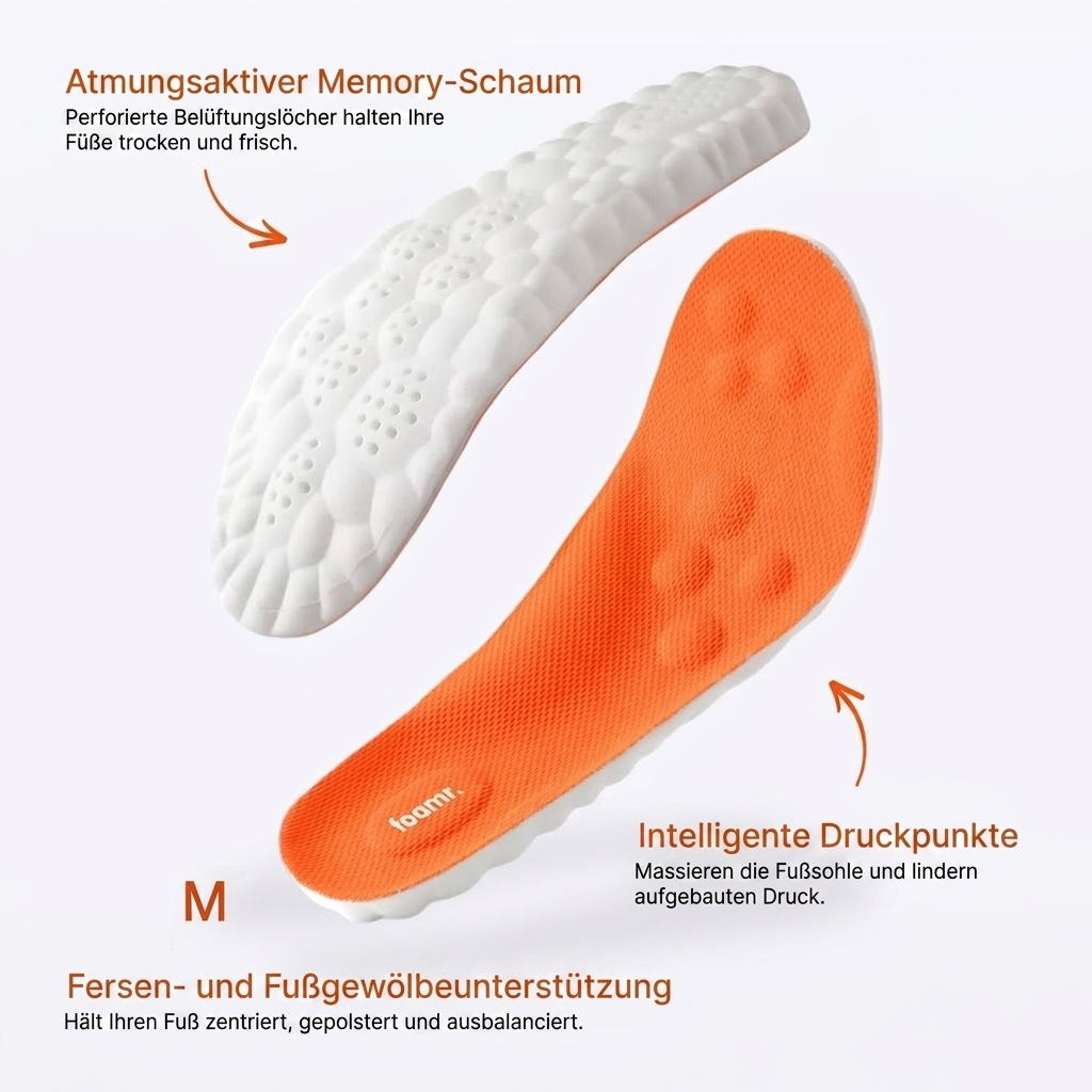 Einlegesohlen gegen Plantarfasziitis