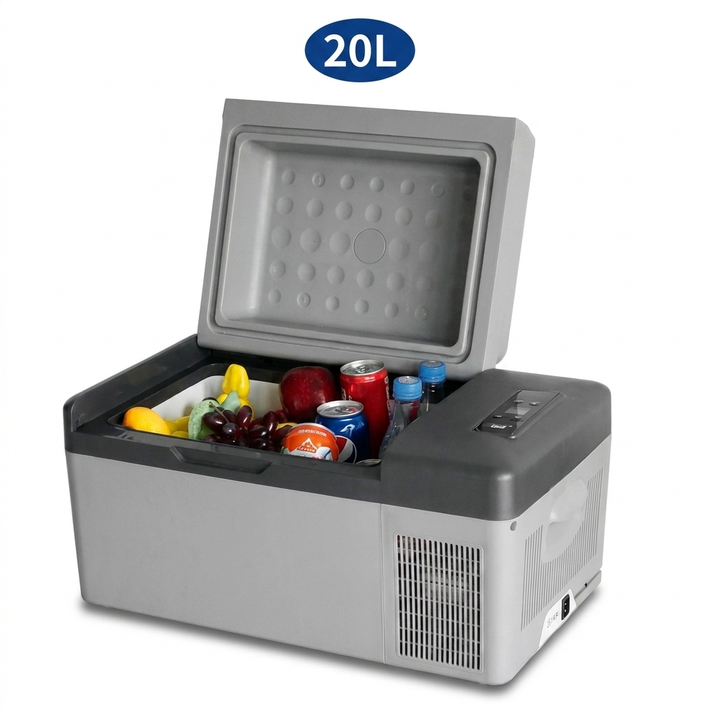 Tragbarer kompakter Mini-Kühlschrank