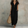 Frauen Sommer Rüsch Kleid