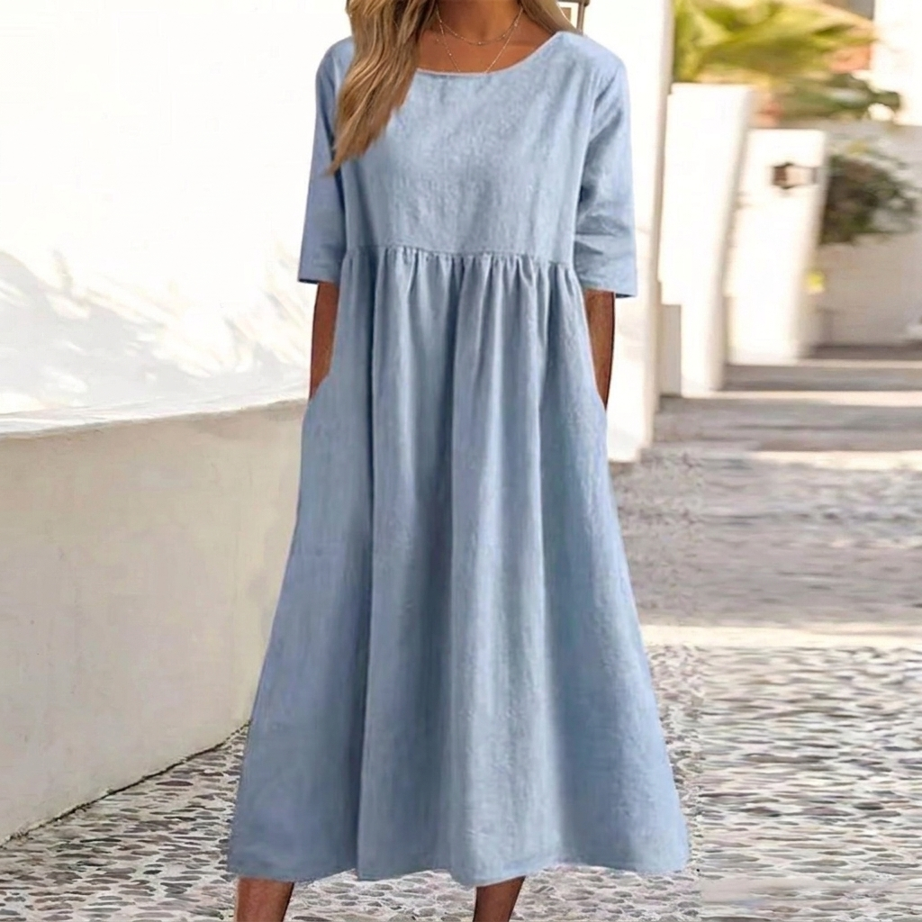 Elegantes lässiges Kleid für Frauen
