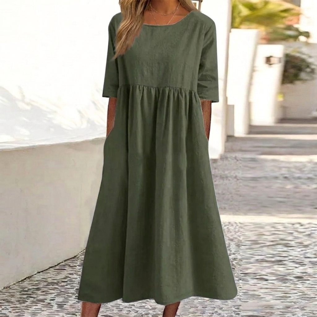 Elegantes lässiges Kleid für Frauen