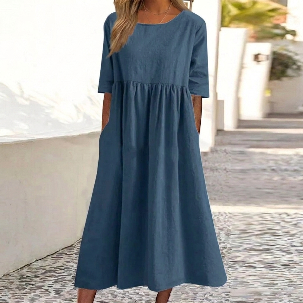 Elegantes lässiges Kleid für Frauen