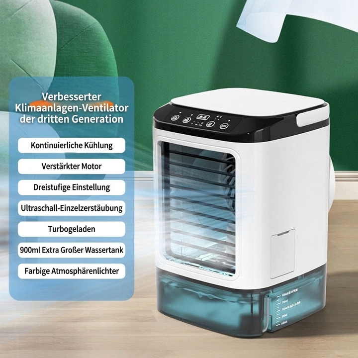 Tragbarer USB-Tischventilator