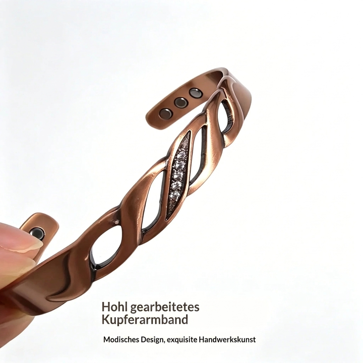 Verstellbares Kupfer-Magnetarmband