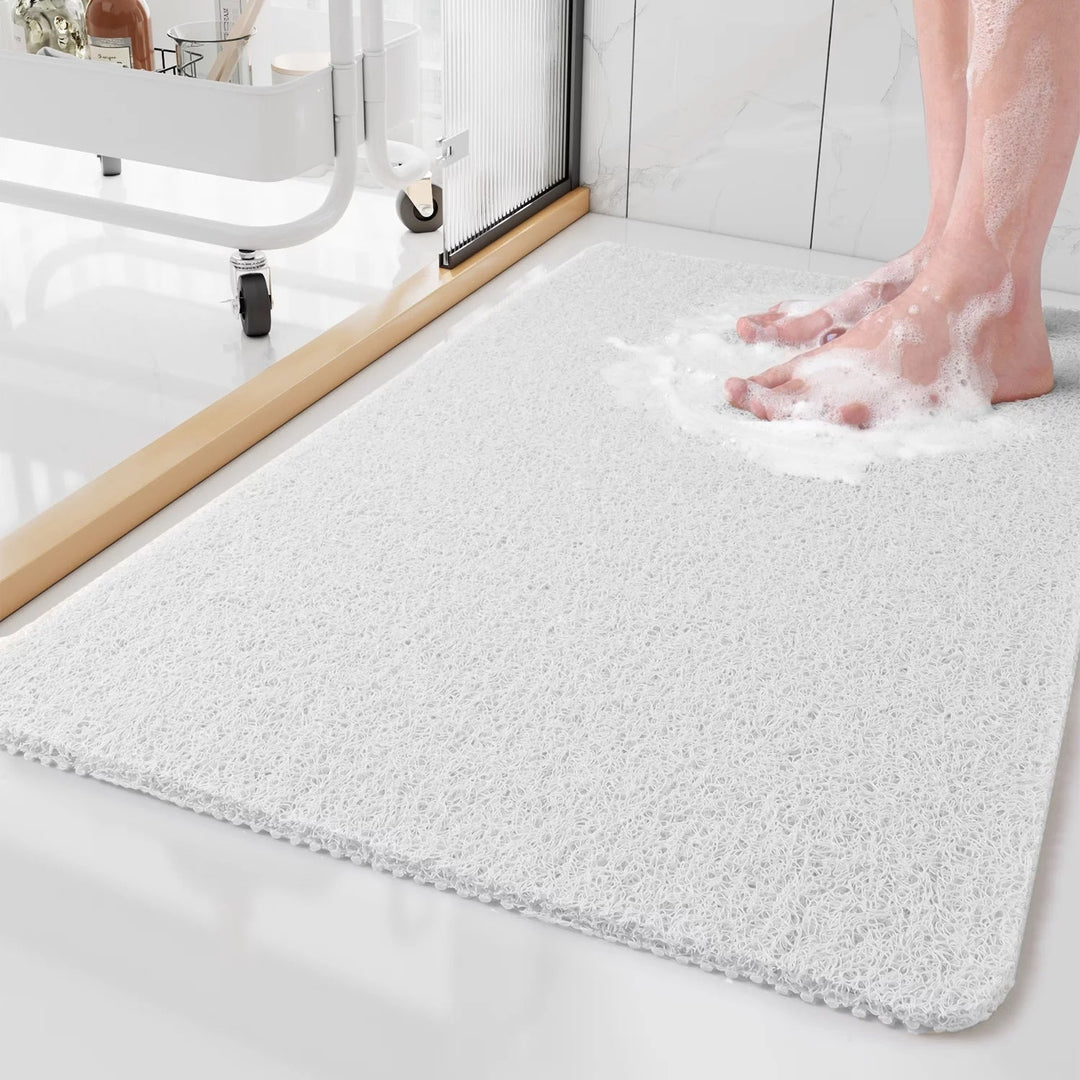 Rutschfeste PVC-Badematte mit weicher Fußmassageoberfläche